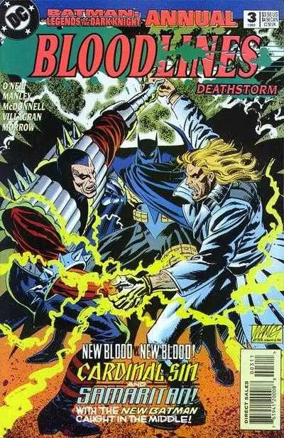 Batman comic book cover from Batman Legends of the Dark Knight Annual 1993 #3