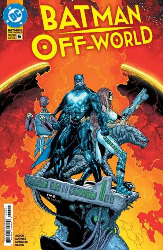 Batman Off-World comic book cover featuring Blakksun Twins art by Doug Mahnke