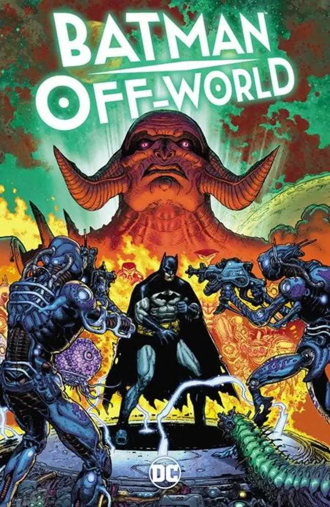 Batman comic book cover featuring Deep Reaches art for Batman Off-World TPB