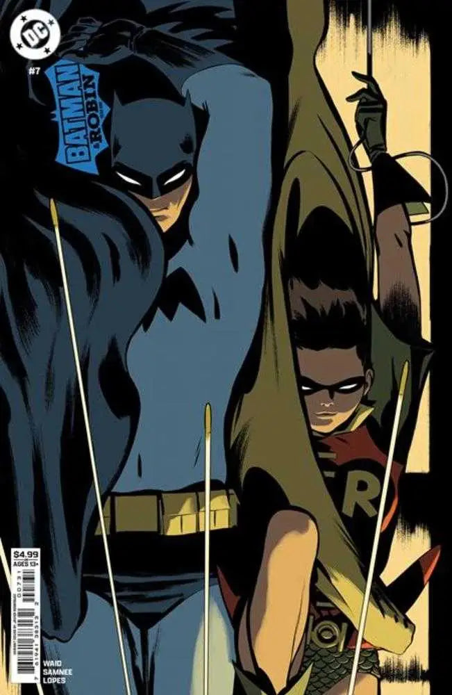 Batman and Robin Comic Book Cover C Javier Rodriguez for Robin Year One #7