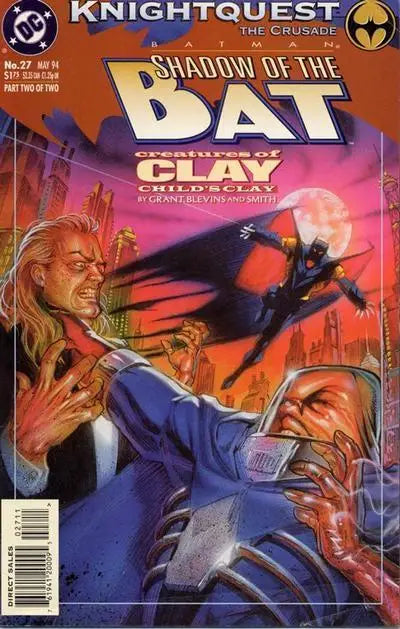 Batman comic book cover from Batman Shadow of the Bat 1994 #27