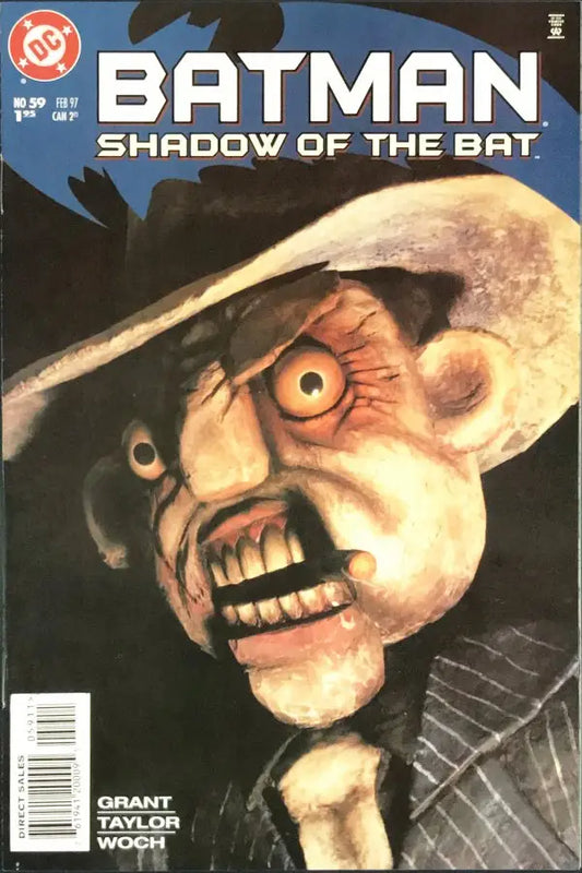 Batman Shadow of the Bat comic book cover from 1997, issue number 59