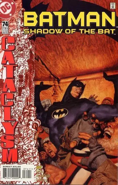 Batman comic book Batman Shadow of the Bat 1998 issue 74 front cover image