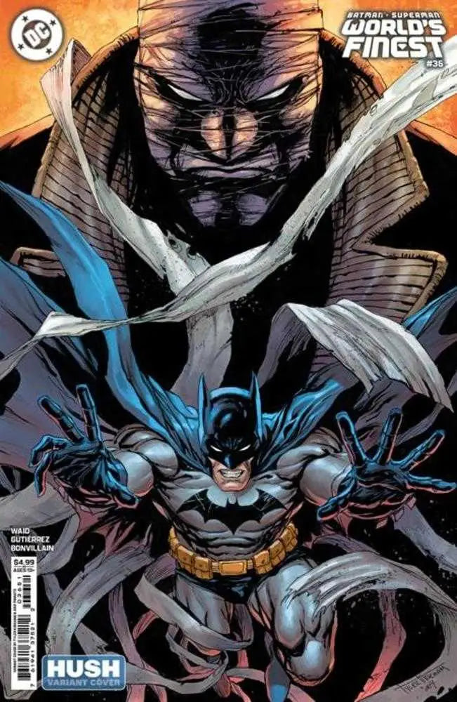 Batman Superman Worlds Finest #36Cover D Tyler Kirkham Hush card stock comic book cover