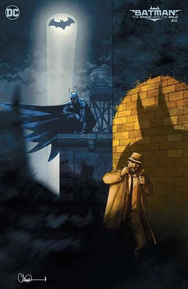 Batman The Brave And The Bold #12 Cover C by Charlie Adlard featuring Bat-signal