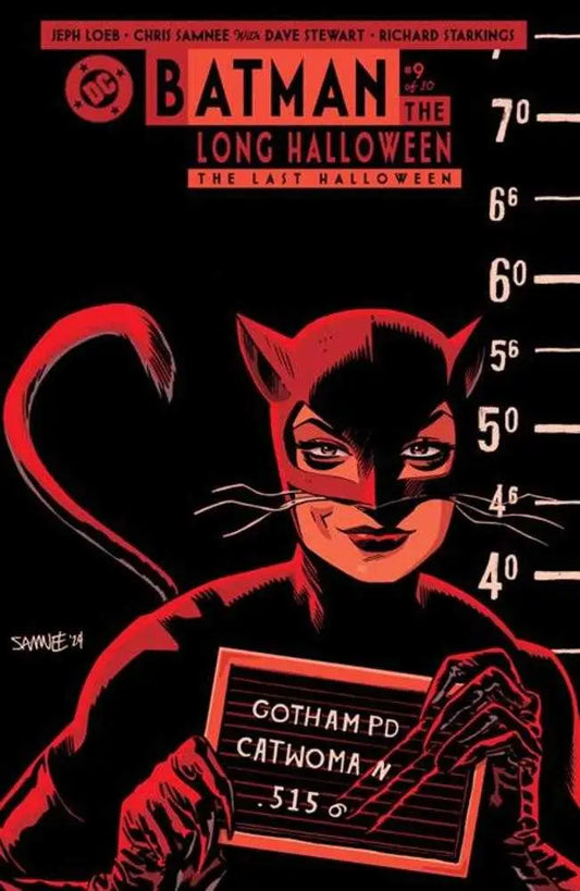 Batman The Long Halloween The Last Halloween #9 (Of 10) Cover B Chris Samnee Card Stock Variant - Comic Book