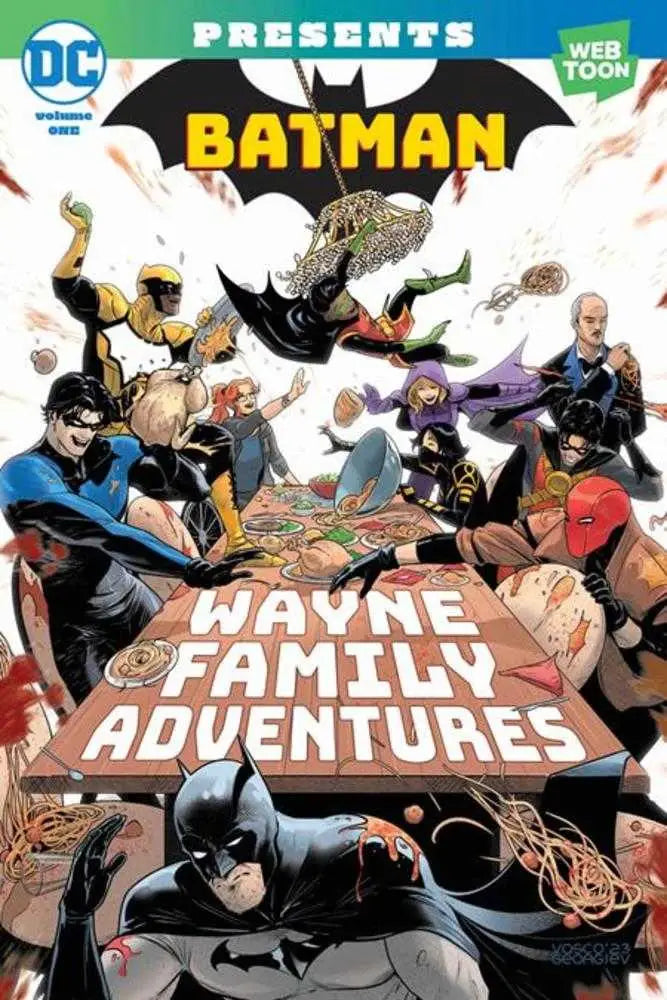 Comic book cover of Batman Wayne Family Adventures for Family Adventures TPB Volume 01