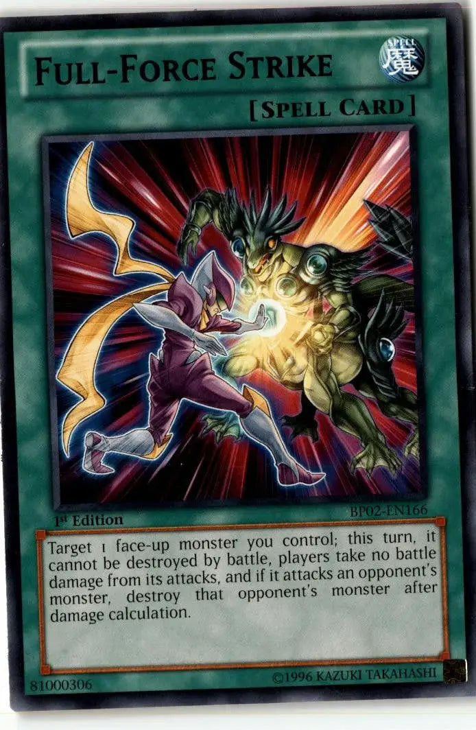 Battle Pack 2: War of the Giants #BP02-EN166 Full-Force Strike - Yu-Gi-Oh! Card Single