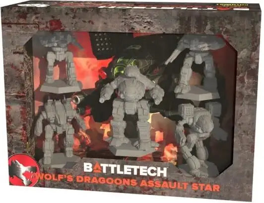 Battletech Forcepack: Wolf’s Dragoons Assault Star - Miniatures - Battletech