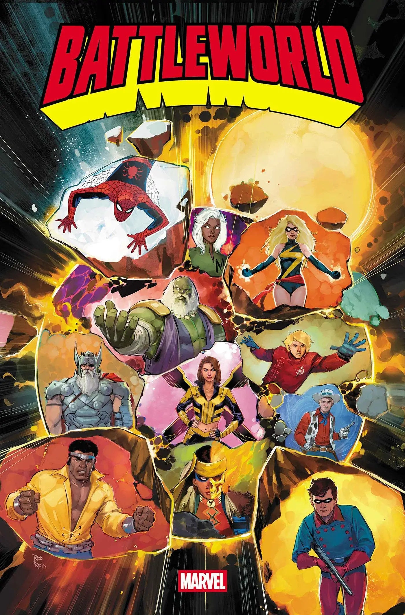 Battleworld #1 Rod Reis Promo Variant - Comic Book