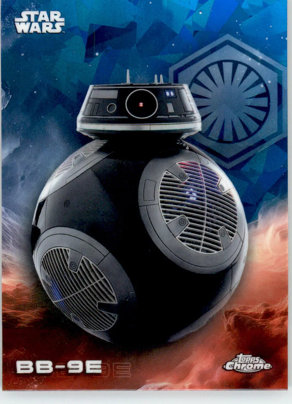 BB-9E - 2025 Topps Chrome Star Wars Sapphire - #105 - Non_sport - Star Wars Card Single