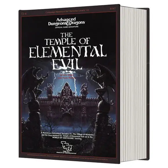 Hardbound Dungeons & Dragons classic module for levels 1-8 in Beadle & Grimm’s module dice collection