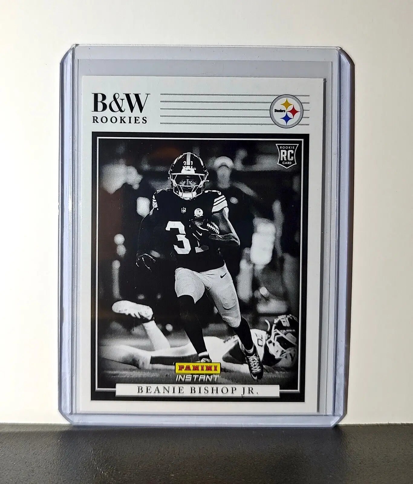 Beanie Bishop Jr. 2024 Panini NFL #39 Black & White Rookies Steelers 1 of 680