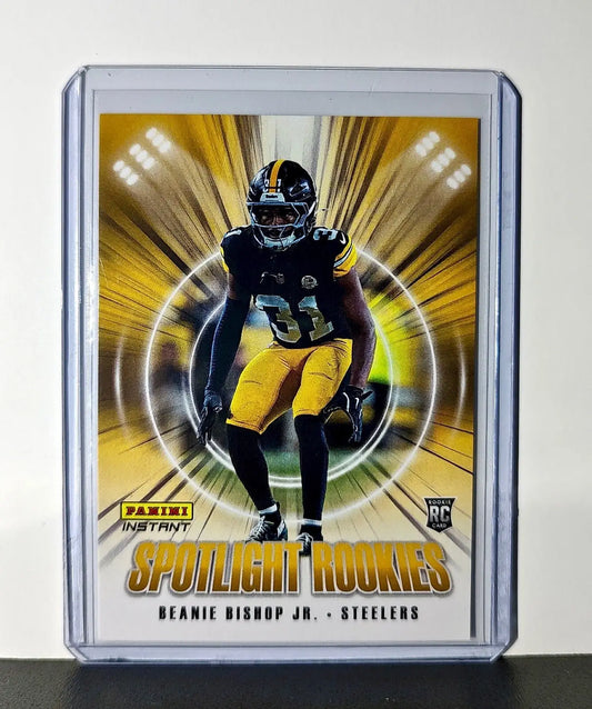 Beanie Bishop Jr. Rookie 2024 Panini Spotlight Rookies NFL #39 Card 1 of 1426 - Football Card Single