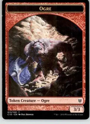 Beast // Ogre Double-Sided Token - Commander 2016 - 14 // 13 - LP Magic - Other