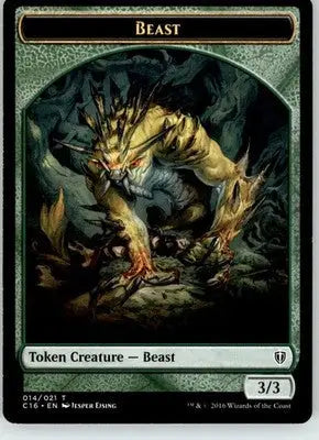 Beast // Ogre Double-Sided Token - Commander 2016 - 14 // 13 - LP Magic - Other