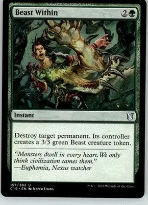 Beast Within - Commander 2019 - 157 - LP Magic: The Gathering - Magic Card Single