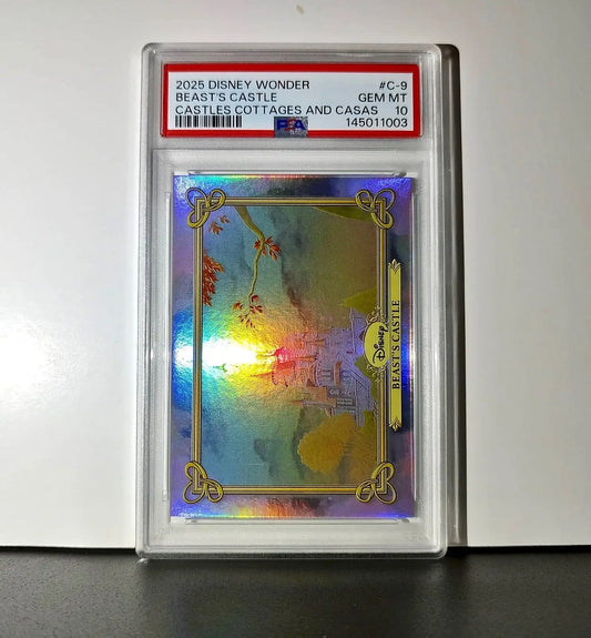 Beast’s Castle 2025 Topps Disney #C-9 Card Beauty and the Beast PSA 10 GM - Non-Sports Card Single