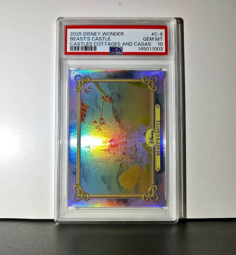 Beast’s Castle 2025 Topps Disney #C-9 Card Beauty and the Beast PSA 10 GM - Non-Sports Card Single