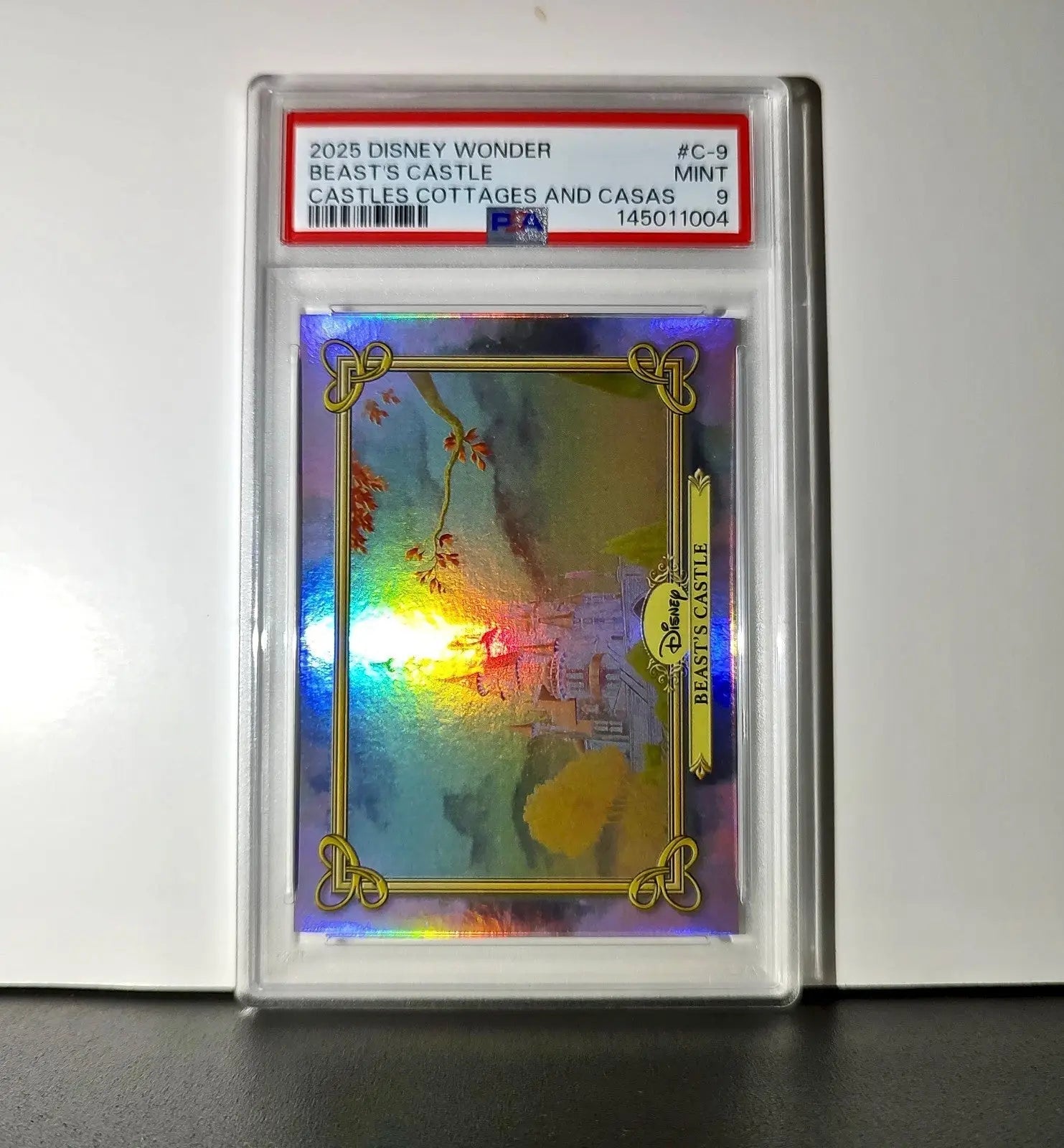 Beast’s Castle 2025 Topps Disney #C-9 Card Beauty and the Beast PSA 9 - Non-Sports Card Single