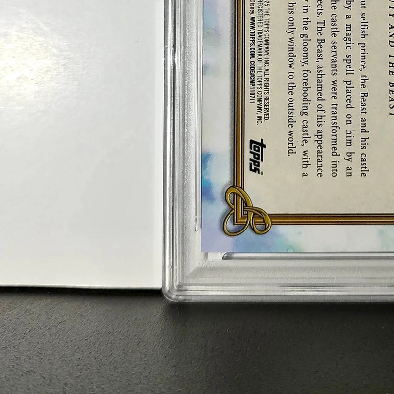 Beast’s Castle 2025 Topps Disney #C-9 Card Beauty and the Beast PSA 10 GM - Non-Sports Card Single