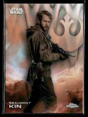 🌟 Beaumont Kin, 2025 Topps Chrome Star Wars RayWave Refractor #106 🌟 - Star Wars Card Single