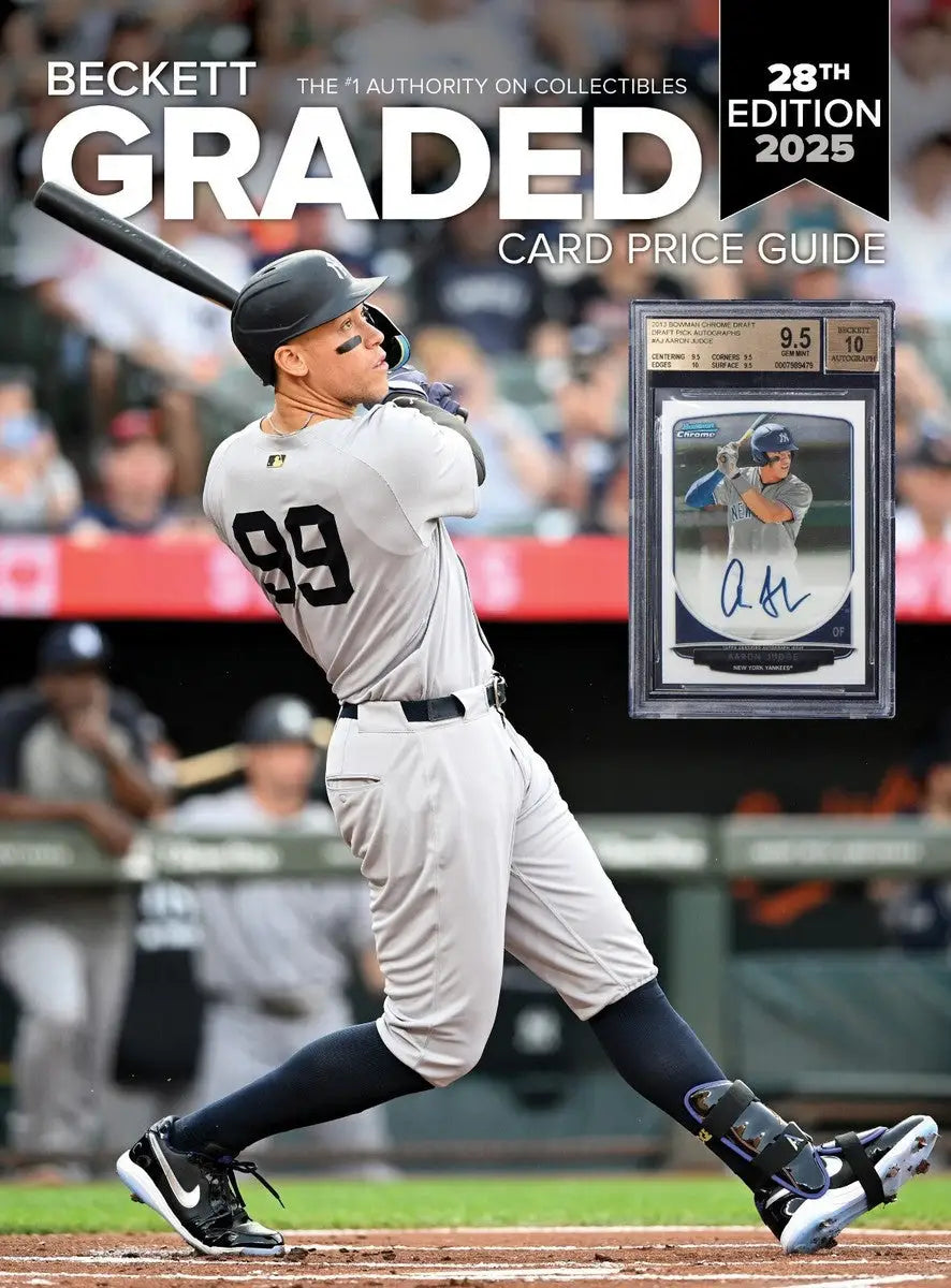 Beckett Graded Card Price Guide 28th Edition 2025 for professionally graded sports cards
