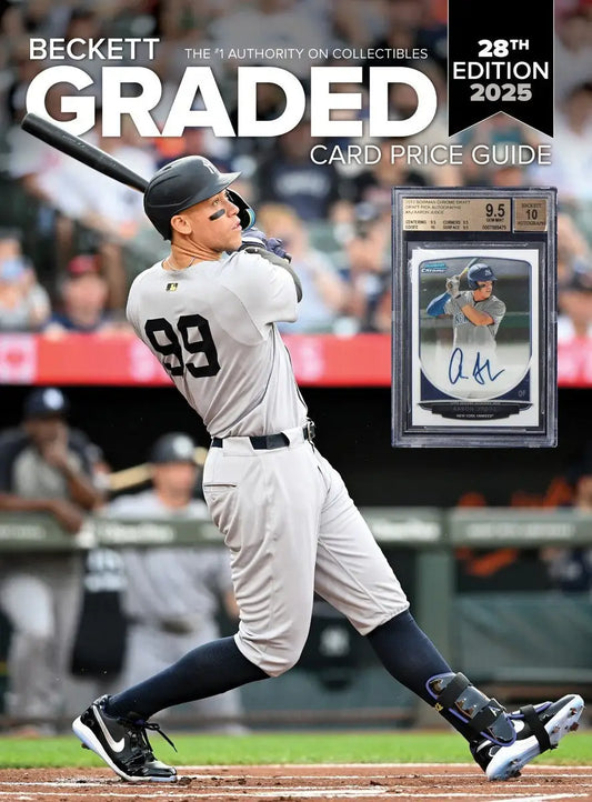 Beckett Graded Card Price Guide 28th Edition 2025 for professionally graded sports cards