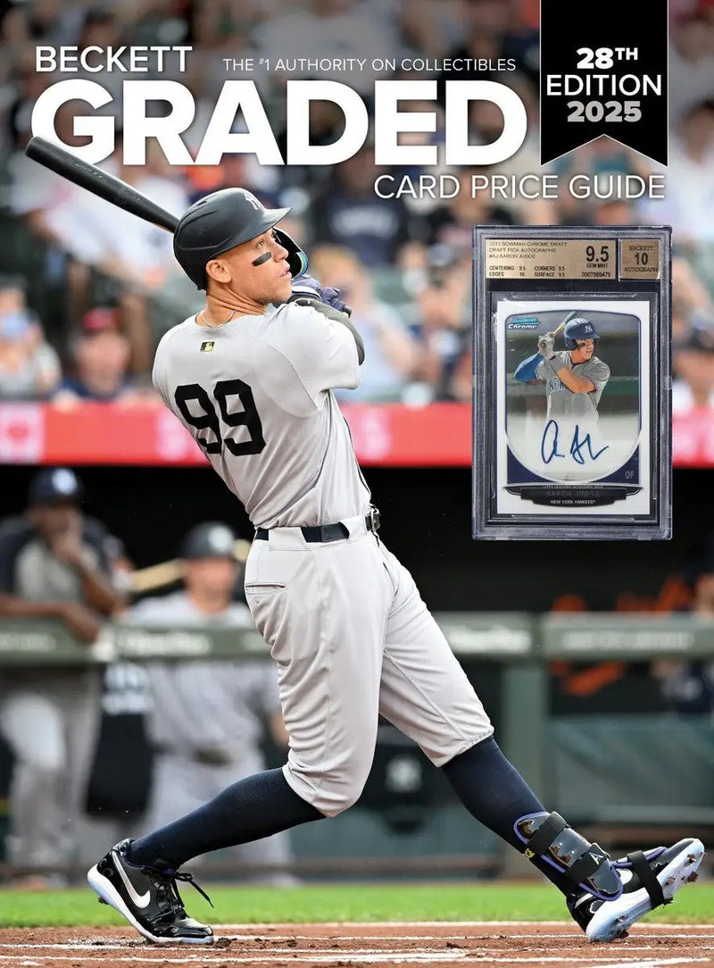 Beckett Graded Card Price Guide 28th Edition 2025 for professionally graded sports cards