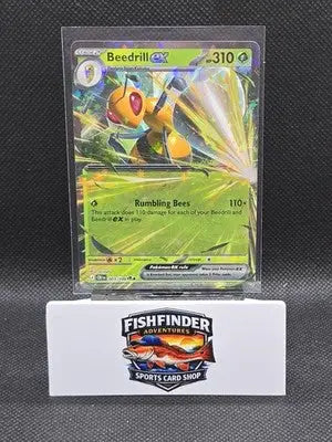 Beedrill ex 003/086 Me04: Chaos Rising Holo - Pokémon Card Single