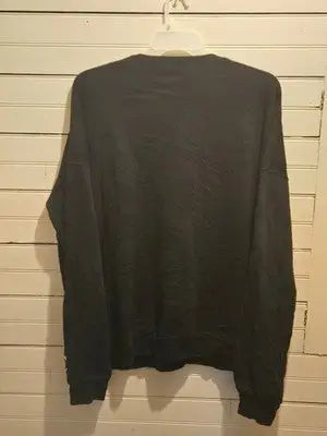 Bella Canvas Sweatshirt Unisex 2XL Made To Worship Graphic Black Fleece Crewneck