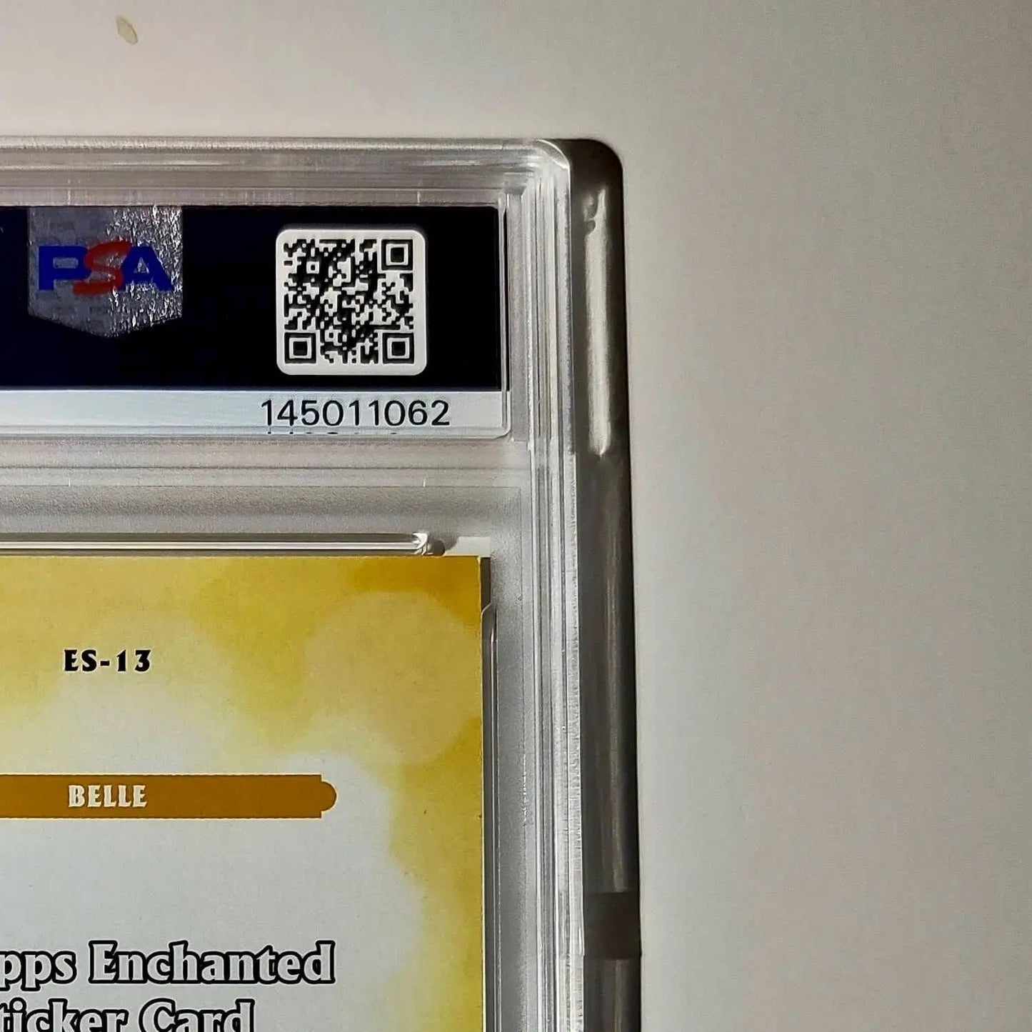 Belle 2025 Topps Disney #ES-13 Enchanted Sticker Beauty and the Beast PSA 9 MT - Non-Sports Card Single