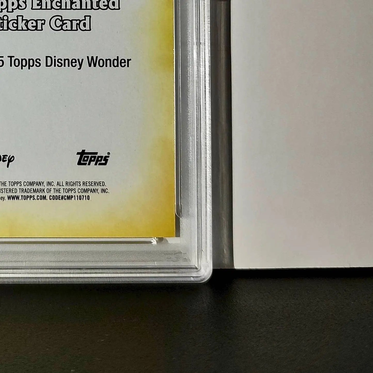 Belle 2025 Topps Disney #ES-13 Enchanted Sticker Beauty and the Beast PSA 9 MT - Non-Sports Card Single
