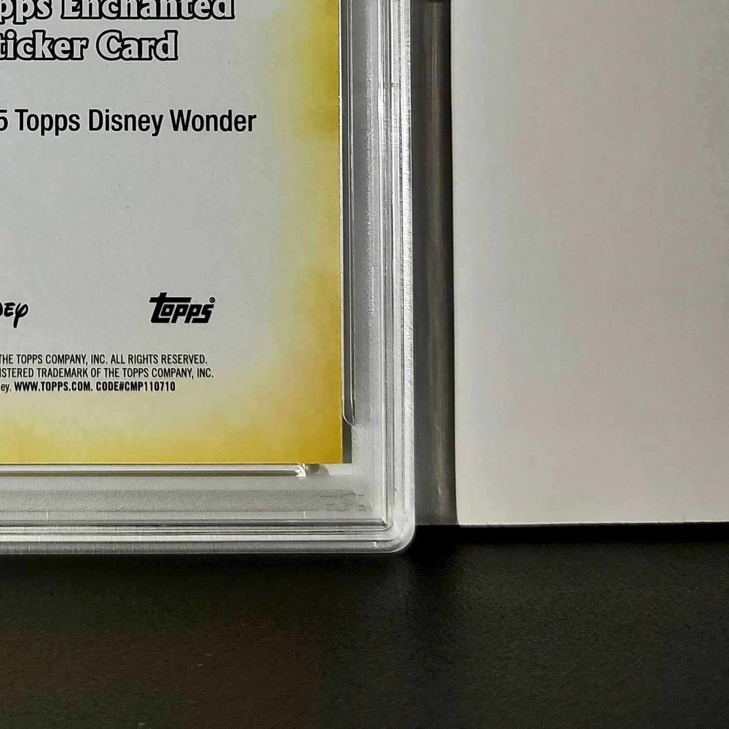 Belle 2025 Topps Disney #ES-13 Enchanted Sticker Beauty and the Beast PSA 9 MT - Non-Sports Card Single