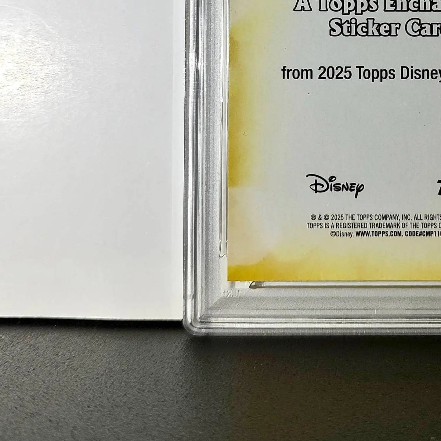 Belle 2025 Topps Disney #ES-13 Enchanted Sticker Beauty and the Beast PSA 9 MT - Non-Sports Card Single