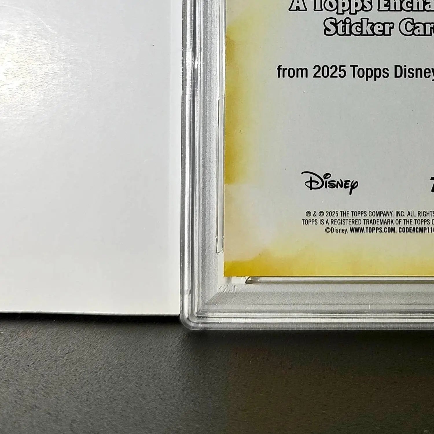 Belle 2025 Topps Disney #ES-13 Enchanted Sticker Beauty and the Beast PSA 9 MT - Non-Sports Card Single