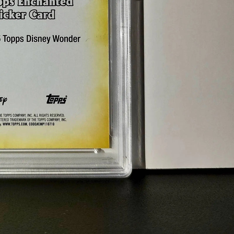 Belle 2025 Topps Disney #ES-13 Enchanted Sticker Card Beauty and the Beast PSA 9 - Non-Sports Card Single