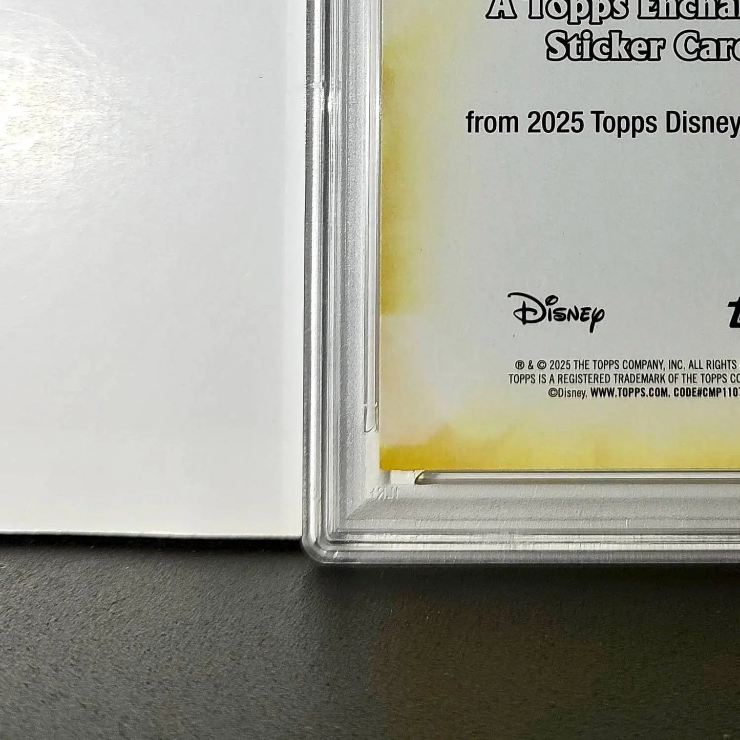 Belle 2025 Topps Disney #ES-13 Enchanted Sticker Card Beauty and the Beast PSA 9 - Non-Sports Card Single