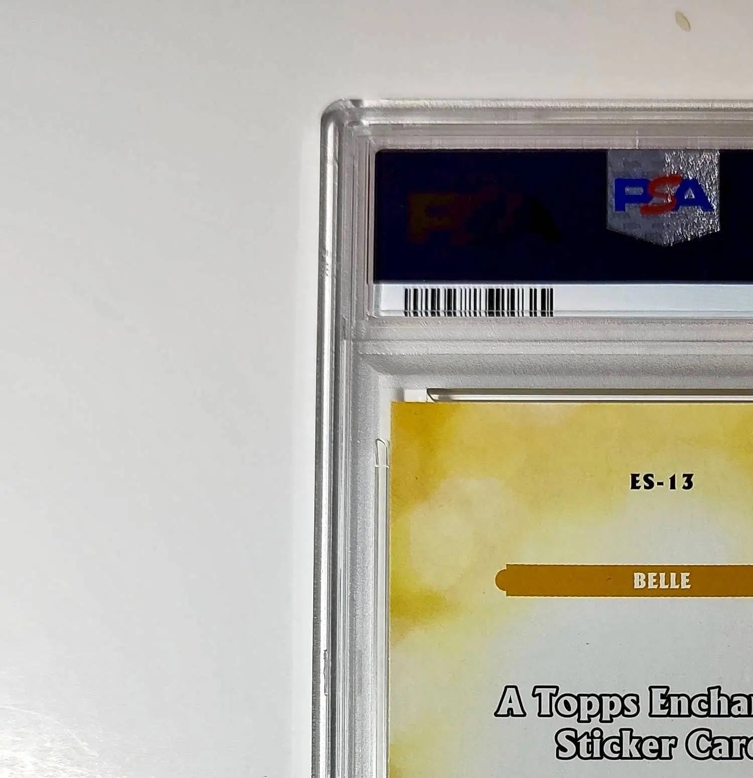 Belle 2025 Topps Disney #ES-13 Enchanted Sticker Card Beauty and the Beast PSA 9 - Non-Sports Card Single