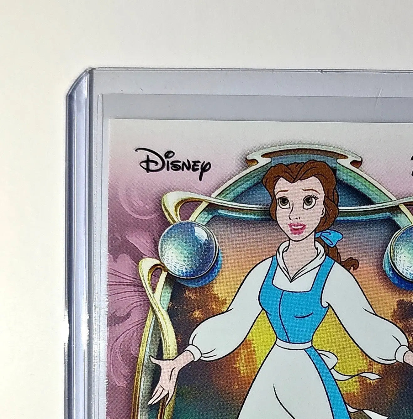 Belle 2025 Topps Disney Wonder #43 Card Beauty and the Beast