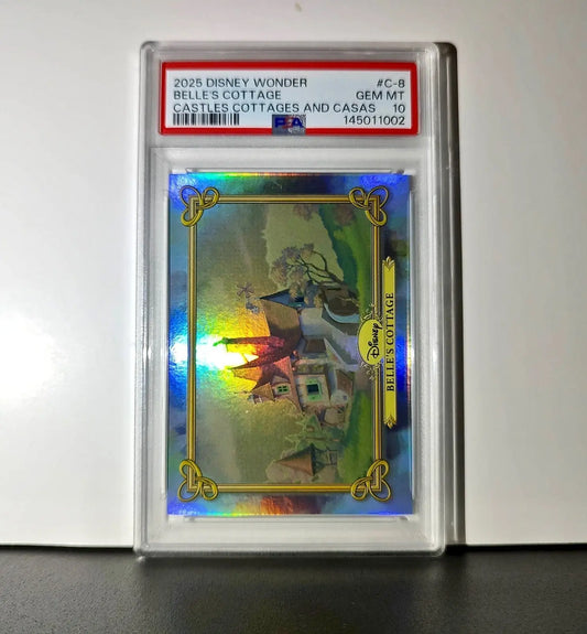 Belle’s Cottage 2025 Topps Disney #C-8 Card Beauty and the Beast PSA 10 Gem - Non-Sports Card Single