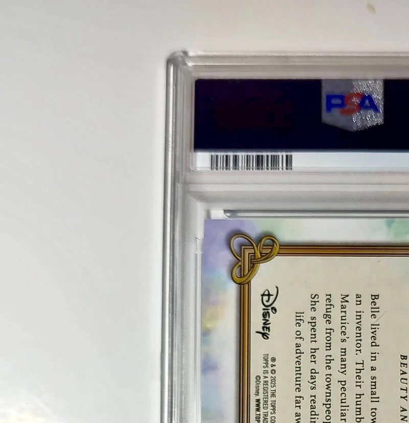 Belle’s Cottage 2025 Topps Disney #C-8 Card Beauty and the Beast PSA 10