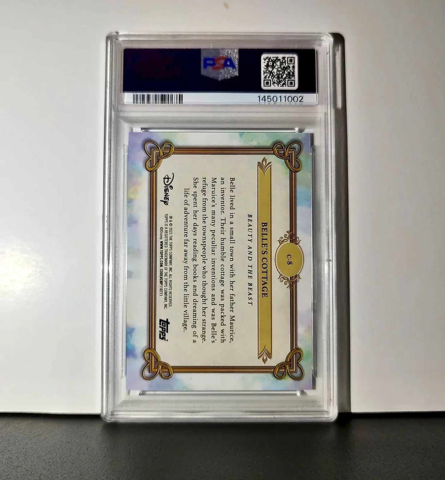 Belle’s Cottage 2025 Topps Disney #C-8 Card Beauty and the Beast PSA 10 Gem - Non-Sports Card Single