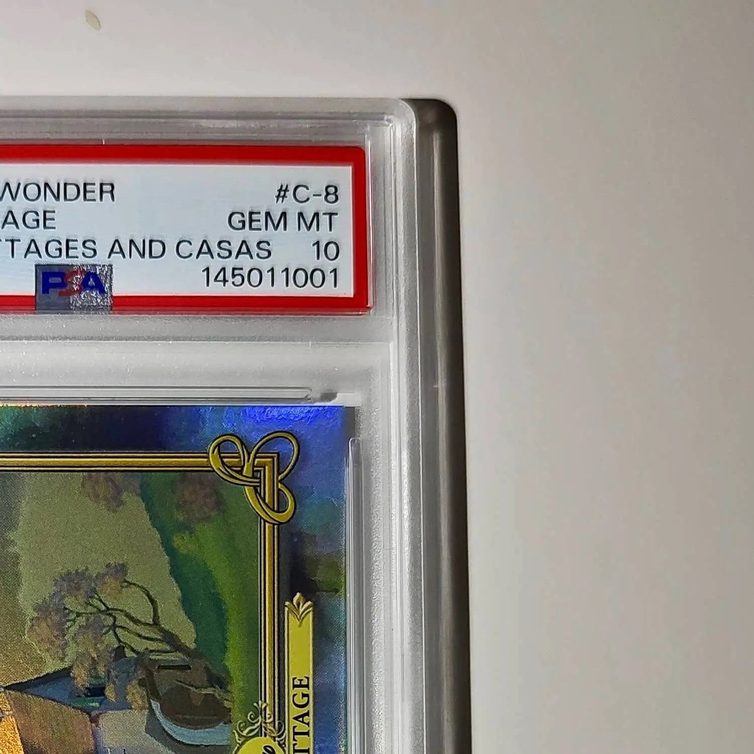 Belle’s Cottage 2025 Topps Disney #C-8 Card Beauty and the Beast PSA 10