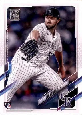 Ben Bowden Rookie 2021 Topps Update #US298 Colorado Rockies - Baseball Card Single