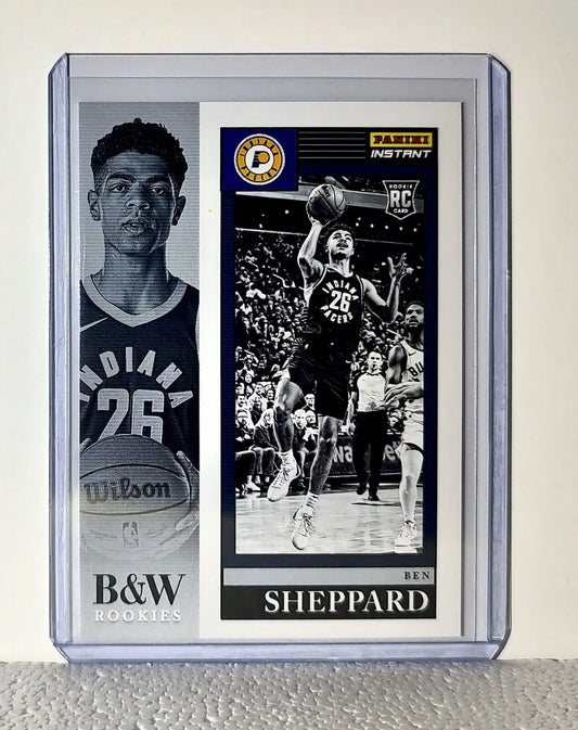 Ben Sheppard 2023-24 Panini NBA #32 Black and White Rookies Card 1/326 - Basketball Card Single