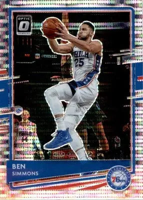 Ben Simmons - 2020-21 Donruss Optic - #111 - Fast Break Holo Basketball - Basketball Card Single