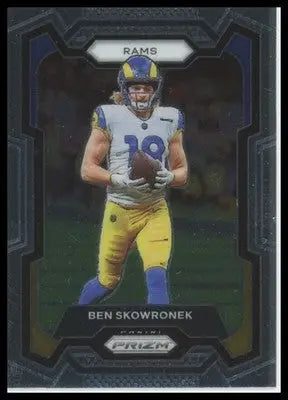 Ben Skowronek 2023 Panini Prizm #163 Los Angeles Rams