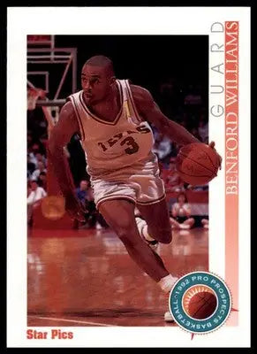 Benford Williams 1992 Star Pics #65 Texas Longhorns - Football Card Single