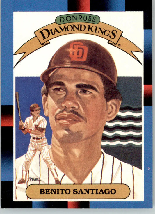Benito Santiago - 1988 Donruss - #3 - Baseball - Baseball Card Single